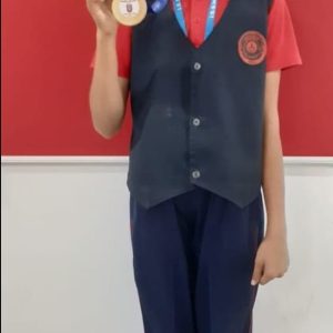 Bagged Gold at Divisional level in Gymnastic Acrobatics 23-24